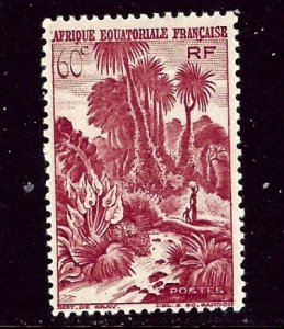 French Equatorial Africa 170 MH 1946 issue    (ap6315)