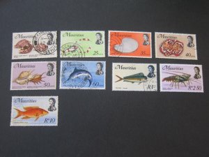 Mauritius 1969 Sc 346-51,3,4,6 FU