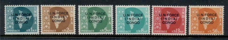 India 1962 Indian Force in Congo MLH