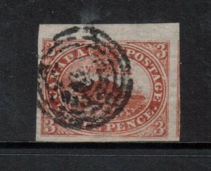 Canada #4 Extra Fine Used With Huge Margins