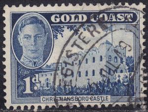 Gold Coast 131 USED 1948 Christiansborg Castle, Accra