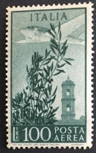 Italy C123 MNH Single Plane Over Capitol Bell Tower SCV $1.50 L18
