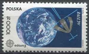 Poland Sc#3038 MNH, 1000z multi, Europa (C.E.P.T.) 1991 - Europe in Space (1991)