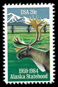 PCBstamps   US #2066 20c Alaska Statehood, MNH, (28)