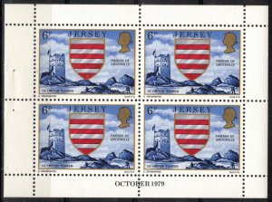 Jersey - Scott 140a MNH Booklet Pane