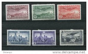 Spain 1930 Mi 592-597 MH   Pan American Post Congress