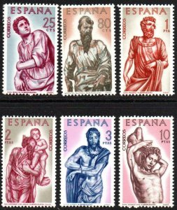 Spain Sc #1115-1120 MNH