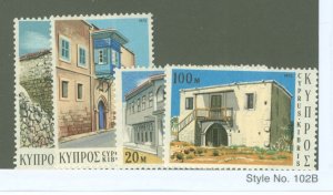 Cyprus #399-402 Mint (NH) Single (Complete Set)
