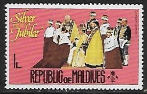 Maldive Islands # 662 - Coronation Queen Elisabeth  - MNH.....(BRN23)