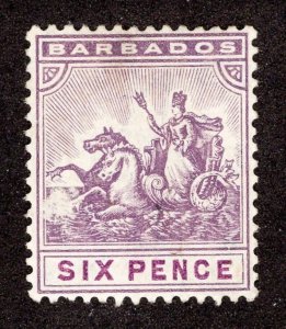 Barbados #98 No Gum *Minor Fault* ~jm-0535