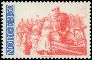 Norway #857, Complete Set, 1985, Never Hinged