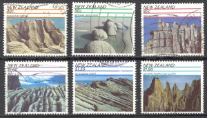 New Zealand Sc# 1038-1043 SG# 1614/9 Used 1991 Scenes