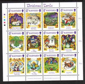 Guernsey 346 Christmas Souvenir Sheet MNH VF