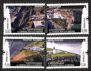 Portugal 2024, Lighthouses 4v, MNH