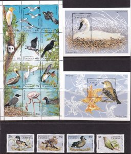 Dominica, Fauna, Birds MNH / 1995