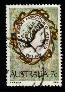 AUSTRALIA SG509 1972 50TH ANNIVERSARY OF COUNTRY WOMANS ASSOCIATION FINE USED