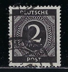 Germany AM Post Scott # 531, used