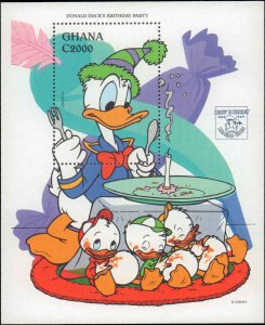 Ghana #1754-1765, Complete Set(12), 1995, Disney, Never Hinged