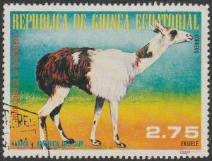 Equatorial Guinea 1977 Sc#77-115 2.75e Llama UNUSED-VF-OG-H.