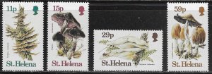 St Helena Scott #'s 390 - 393 MNH