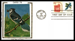 US 1757a-1757h Animals Colorano Set of Eight U/A FDC