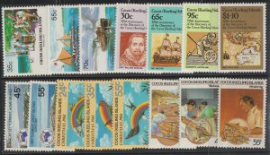 Cocos Islands SC 111-113, 115-120, 122-124, 126-128 Mint Never Hinged