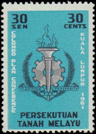 Malaya - Federation of Malaya #99-101, Complete Set(3), 1961, Never Hinged