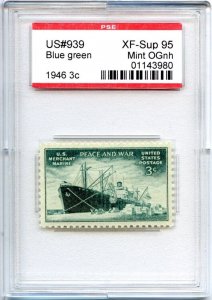 US SCOTT #939 MINT-XF-SUPERB-OG-NH GRADED 95 PSE SLAB SMQ $25 (7/24/24 GP)