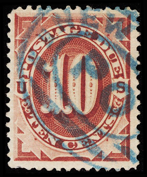 U.S. POSTAGE DUE J19  Used (ID # 116216)