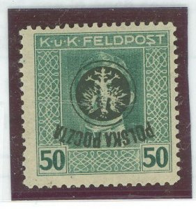 Poland #39a Mint (NH) Single