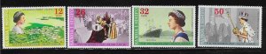 Samoa 1977 25th anniversary of the reign of QE II Sc 446-449 MNH A1340