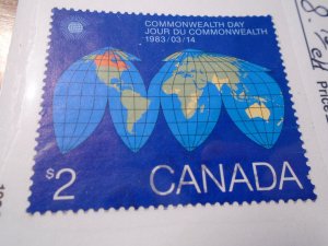 Canada  #  977  used