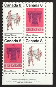 Canada 569a Plate Block LR No. 1 VF MNH