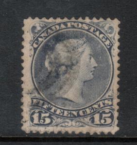 Canada #30c Used Fine+ With Tiny Thin & Small Corner Crease **With Certificate** 