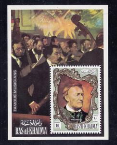 Ras-al-Khaima - Richard Wagner SS MNH