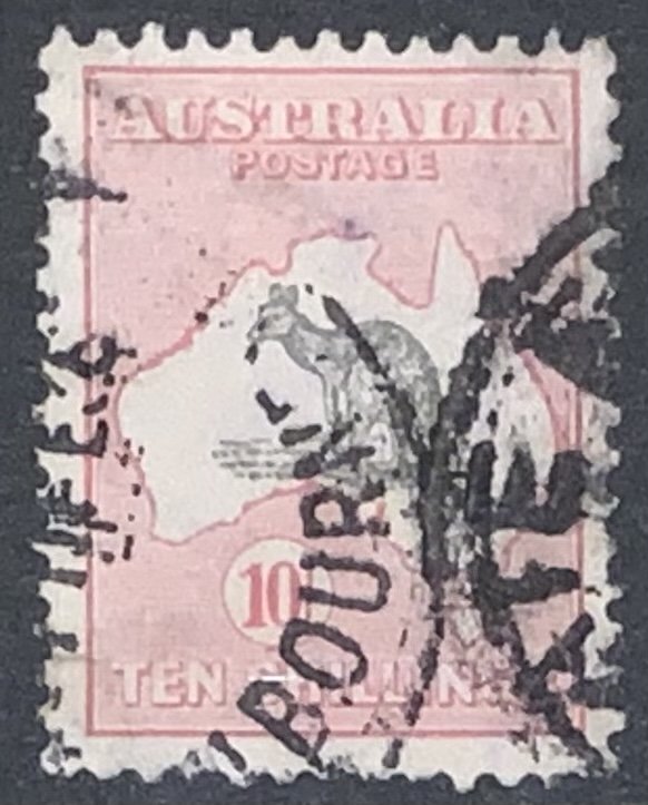 AUSTRALIA 1932 10/- SG136 USED