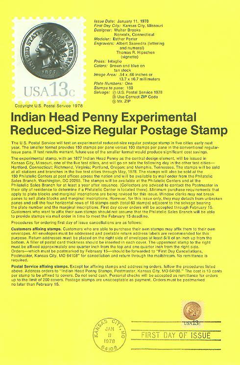 Indian Head Penny (USCPF1734)