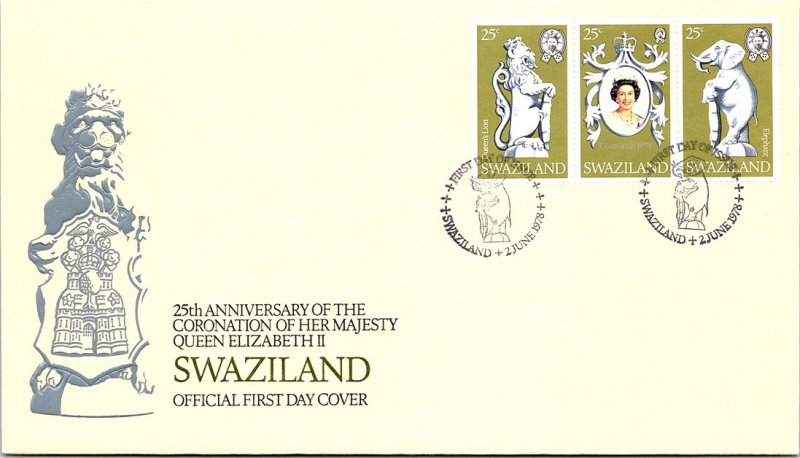 Swaziland, Worldwide First Day Cover, Royalty