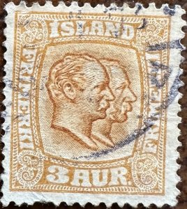 Iceland 1907-08 Sc. 72 Used