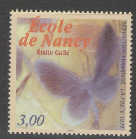 FRANCE SG3589 1999 NANCY SCHOOL(ART MOVEMENT) MNH