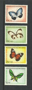 Netherlands New Guinea Scott #B23-B26 MNH