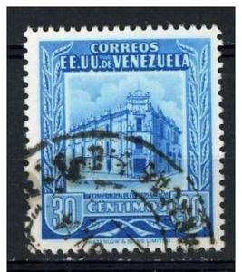 Venezuela  1953 - Scott 656 used - Poste office Caracas 