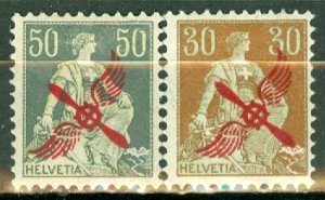 PT: Switzerland C1-2 mint CV $142.50