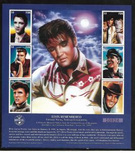 MICRONESIA, 268 (a-f) , MNH, ELVIS PRESLEY