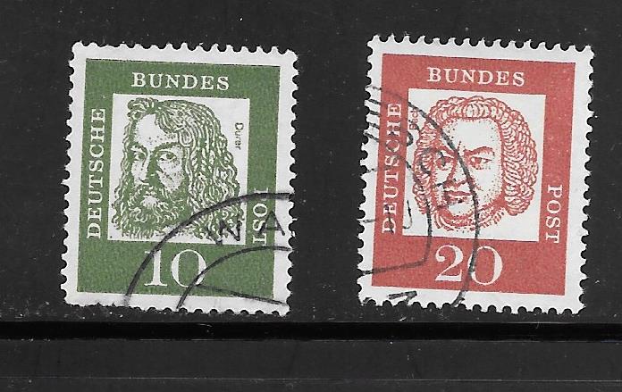 Germany #827 & 829 Used (my6) 