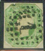 Portugal Scott 15  King Luiz 1862 Imperforate stamp CV$77