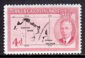 Turks and Caicos - Scott #111 - MH - Pencil/rev. - SCV $4.00