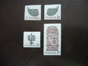 Stamps - Sweden -  Scott# 847-850 - Mint Never Hinged Set of 4 Stamps