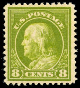 momen: US Stamps #414 Mint OG NH VF/XF