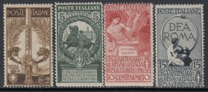 Italy Regno - Sassone n. 92-95 cv 1100$  MNH** (92+93 super centered)